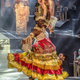 Sheryland Neal performs her dance at the Noite da Beleza Negra beauty pageant. (Odú Comunicação)